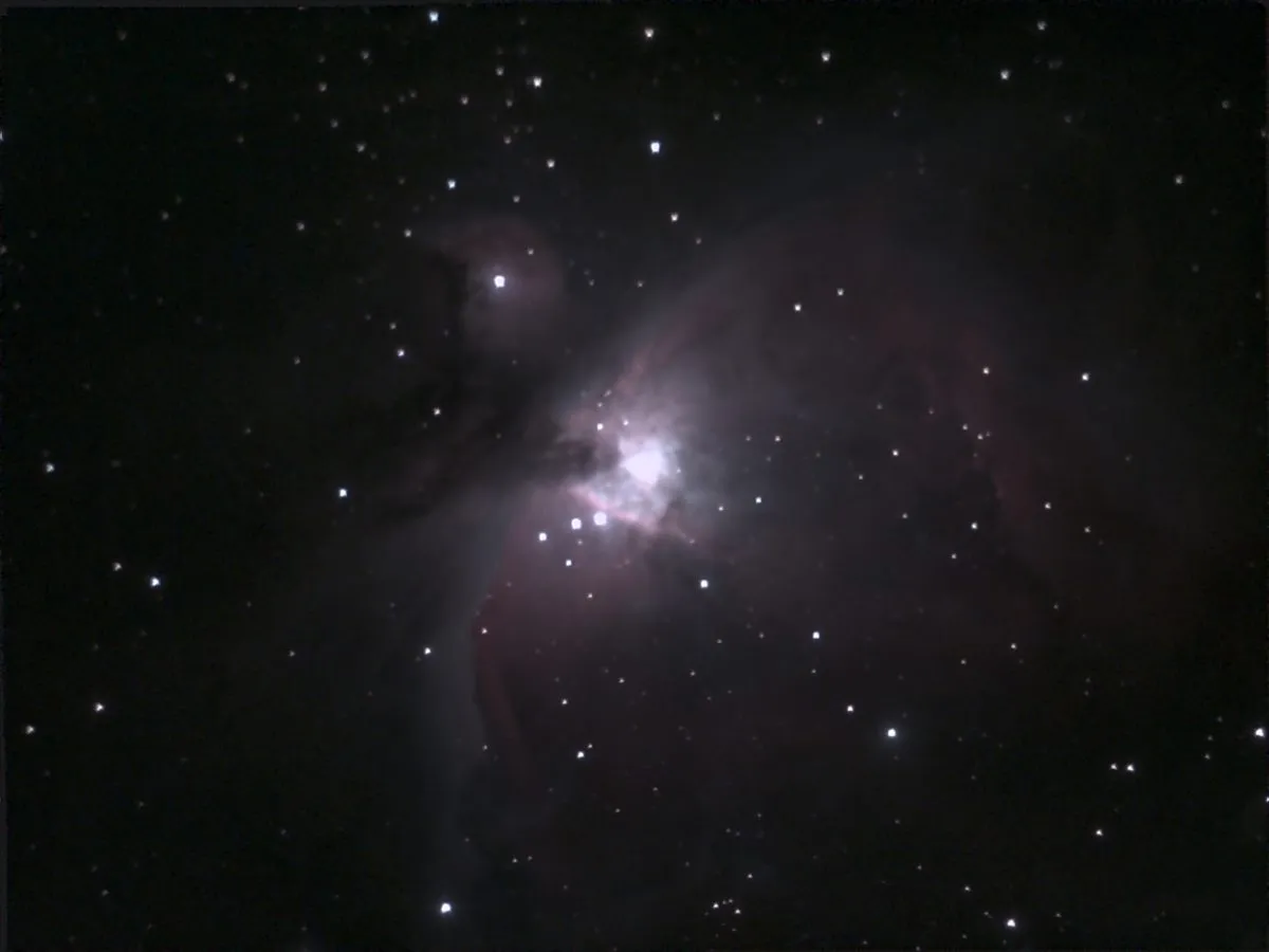 The Orion Nebula, photographed with the Unistellar eVscope eQuinox 2