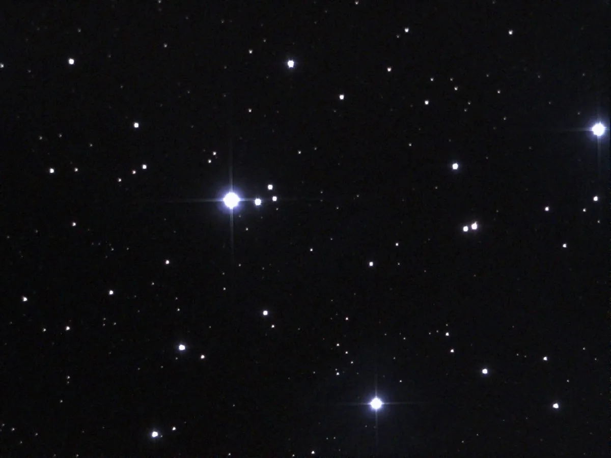 The Pleiades, photographed with the Unistellar eVscope eQuinox 2