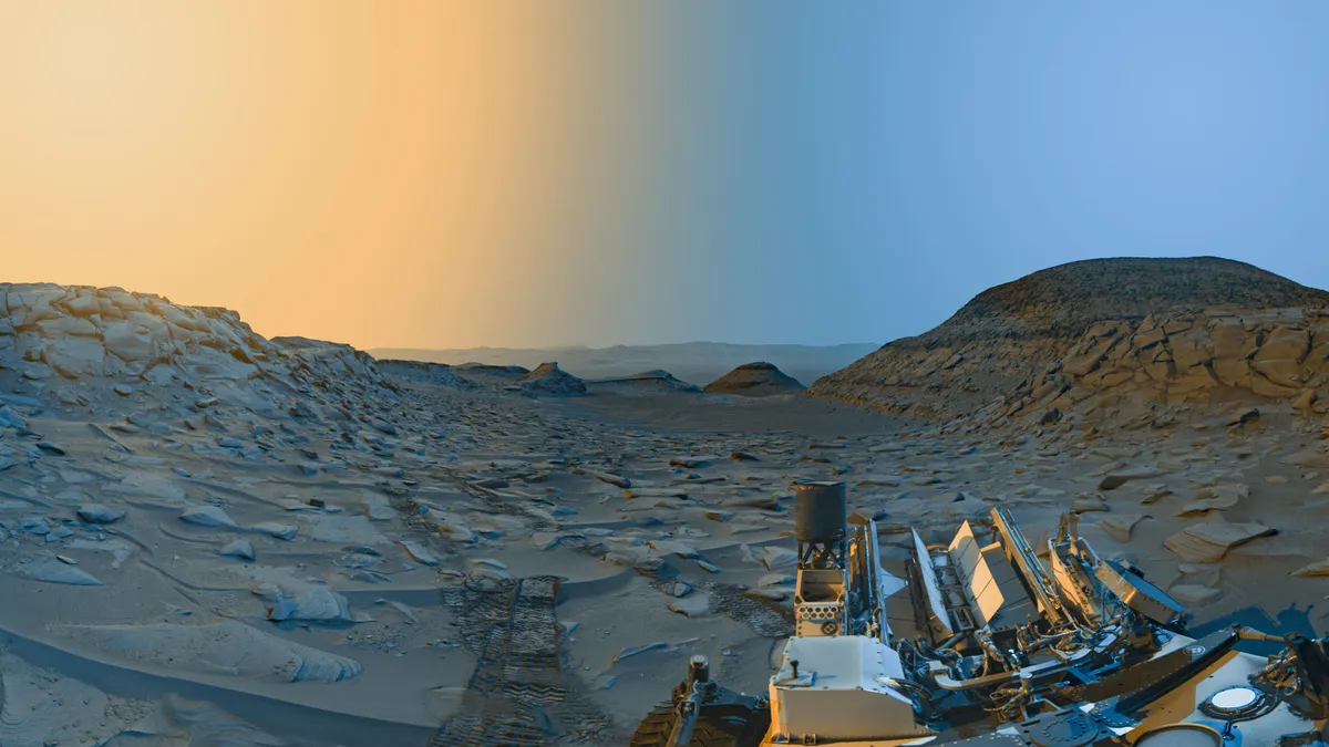 Marker Band Valley, Mars Curiosity Rover, 13 June 2023 Credit: NASA/JPL-Caltech 