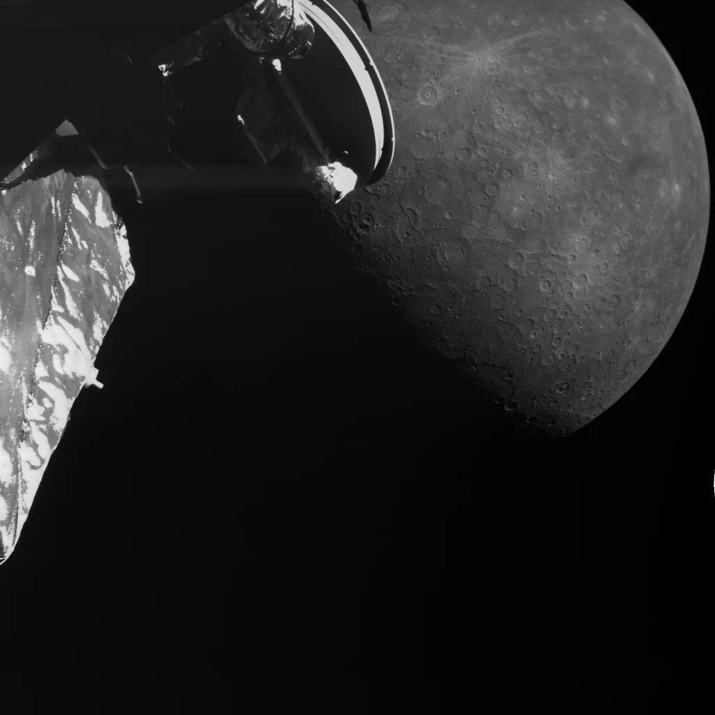 Mercury ESA/JAXA BepiColombo mission, 19 June 2023 Credit: ESA/BepiColombo/MTM, CC BY-SA 3.0 IGO 