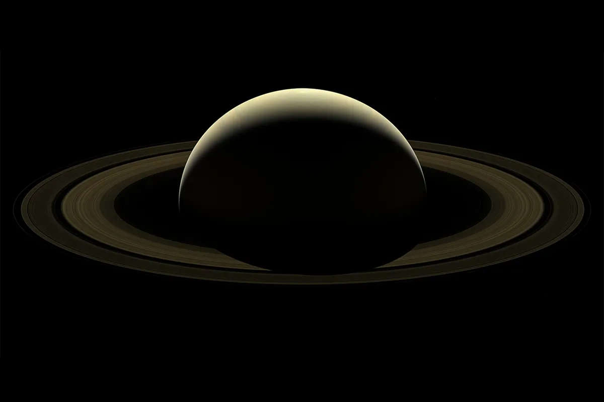 A view of Saturn captured by the Cassini spacecraft, its last full mosaic of the planet and its rings before the mission ended. Credit: NASA/JPL-Caltech/Space Science Institute