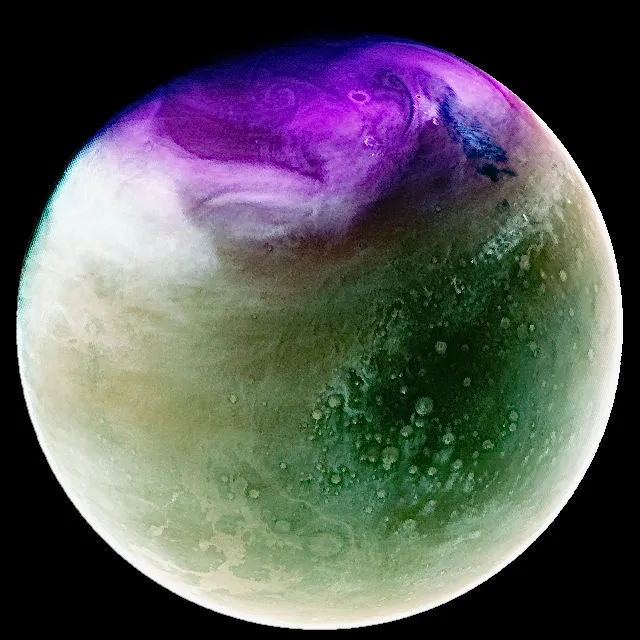 Mars in UV MAVEN spacecraft, 22 June 2023 Credit: NASA/LASP/CU Boulder