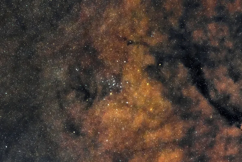 M7, the Ptolemy Cluster Kamran Ashaf, Gujarat, India, 5 April 2023 Equipment: Nikon D750 DSLR camera, William Optics RedCat 71 apo refractor, Astro Physics AP900 mount