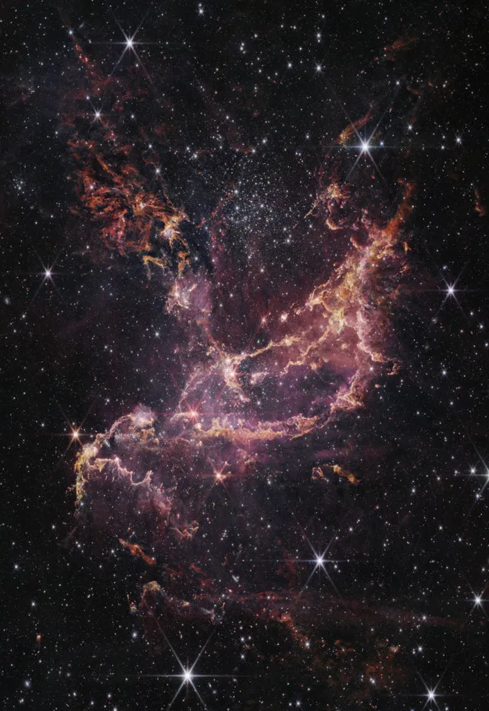 NGC 346 James Webb Space Telescope, 24 July 2023 Credit: NASA, ESA, CSA, STScI, A. Pagan (STScI)