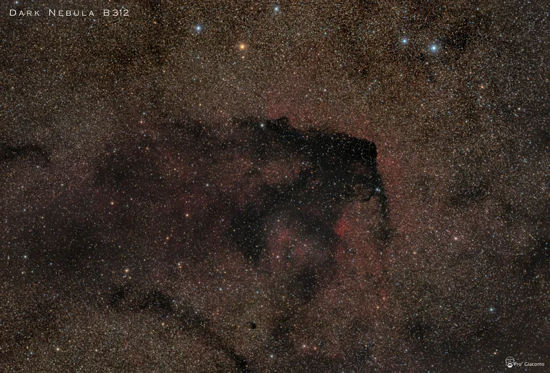 Barnard 312 Pro Giacomo, Torricellla, Italy, 11-13 July 2023 Equipment: ZWO ASI294MC-Pro colour CMOS camera, SharpStar 94EDPH triplet refractor, Sky-Watcher EQ6-R Pro mount
