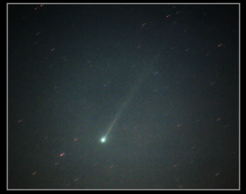 Image of Comet Nishimura captured by Stuart Atkinson from Kendall, Cumbria, UK, 4 September 2023.