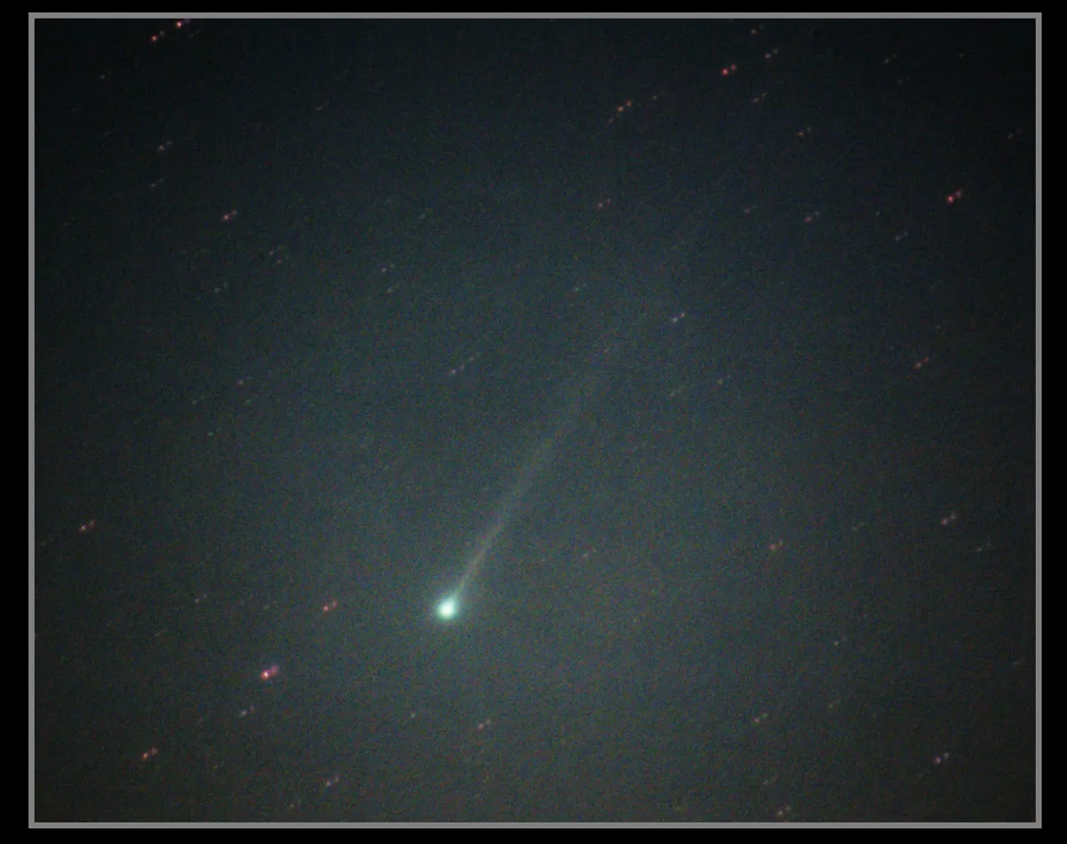 Image of Comet Nishimura captured by Stuart Atkinson from Kendall, Cumbria, UK, 4 September 2023.