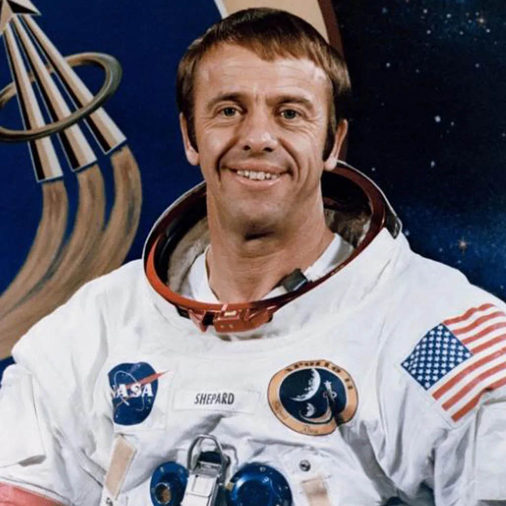5th person to walk on the moon alan shepard