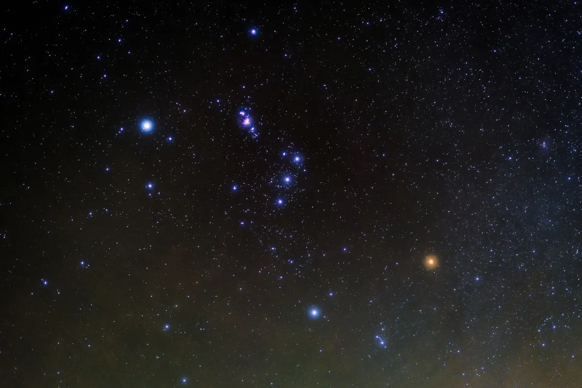 Orion as it appears for Southern Hemisphere viewers. Credit: Chasing Light - Photography by James Stone james-stone.com / Getty Images
