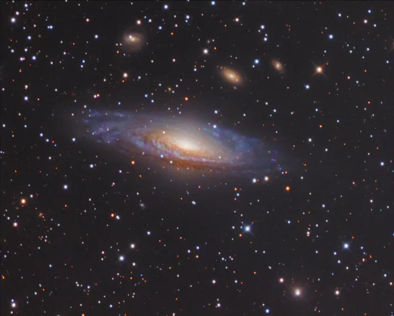 NGC 7331 Jeffery O Johnson, Las Cruces, New Mexico, USA, 5 September 2023 Equipment: QSI 690WSG CCD camera, TPO 12-inch f/8 Ritchey-Chretien Truss Tube astrograph, Astro-Physics 1100GTO mount