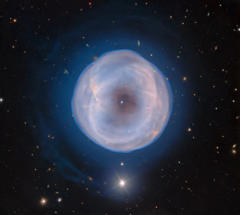 IC 5148, the Spare Tyre Nebula International Gemini Observatory, 1 November 2023 Credit: International Gemini Observatory/NOIRLab/NSF/AURA. Image processing: T.A. Rector (University of Alaska Anchorage/NSF’s NOIRLab), J. Miller (Gemini Observatory/NSF’s NOIRLab), M. Rodriguez (Gemini Observatory/NSF’s NOIRLab), & M. Zamani (NSF’s NOIRLab)