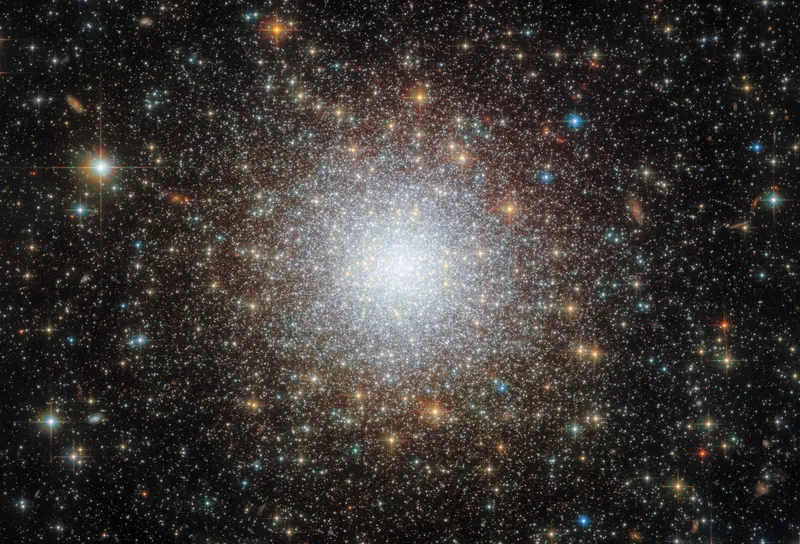 Globular clusters are some of the oldest objects in the Universe. Some have even been calculated to be older than the estimated age of the Universe. Credit: ESA/Hubble & NASA, A. Sarajedini, F. Niederhofer 