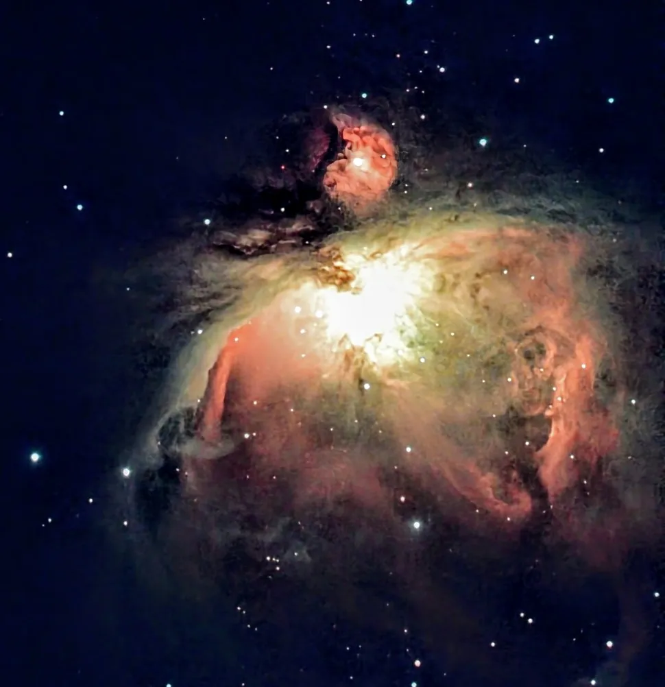 The Orion Nebula Sonia Turkington, Stockport, Greater Manchester, 11 November 2023 Equipment: ZWO Seestar S50