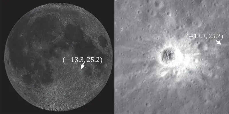 JAXA's SLIM will land near Shioli Crater near the Sea of Nectar on the Moon. Credit: NASA/LRO