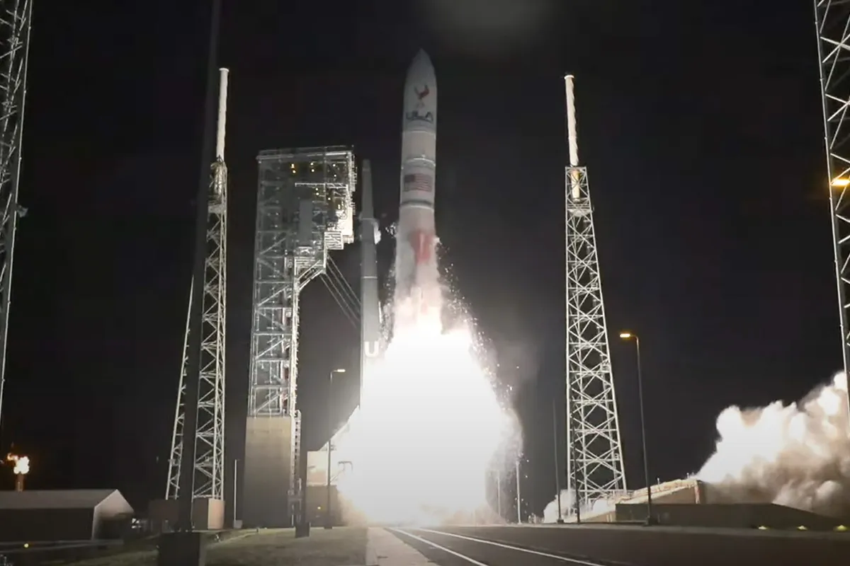 Peregrine Mission One successfully launched on 8 January 2024. Credit: NASA TV