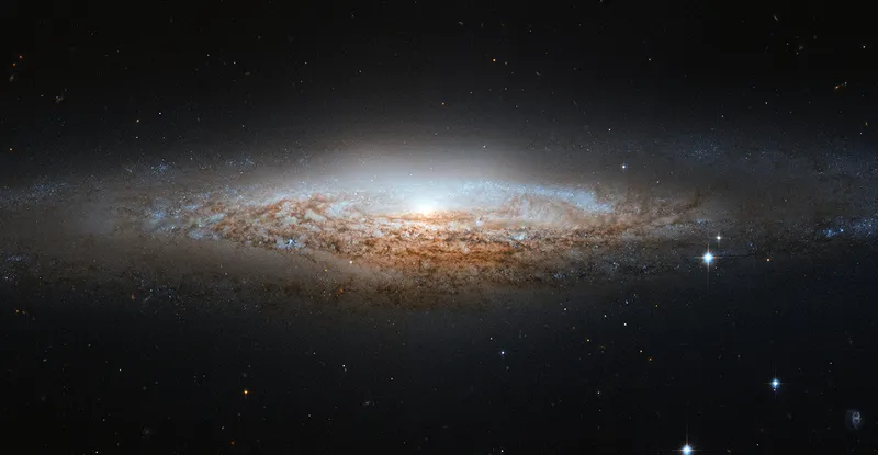 The UFO Galaxy, NGC 2683, as seen by the Hubble Space Telescope. Credit: ESA/Hubble & NASA