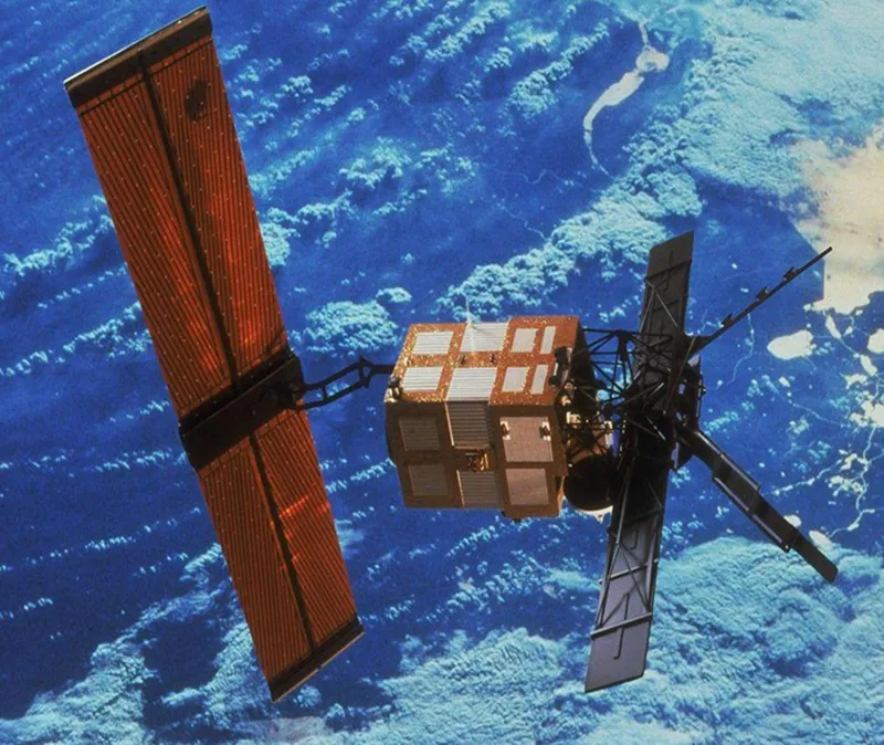 The ERS-2 satellite is due to break up as it enters Earth's atmosphere on 21 February 2024. Credit: ESA