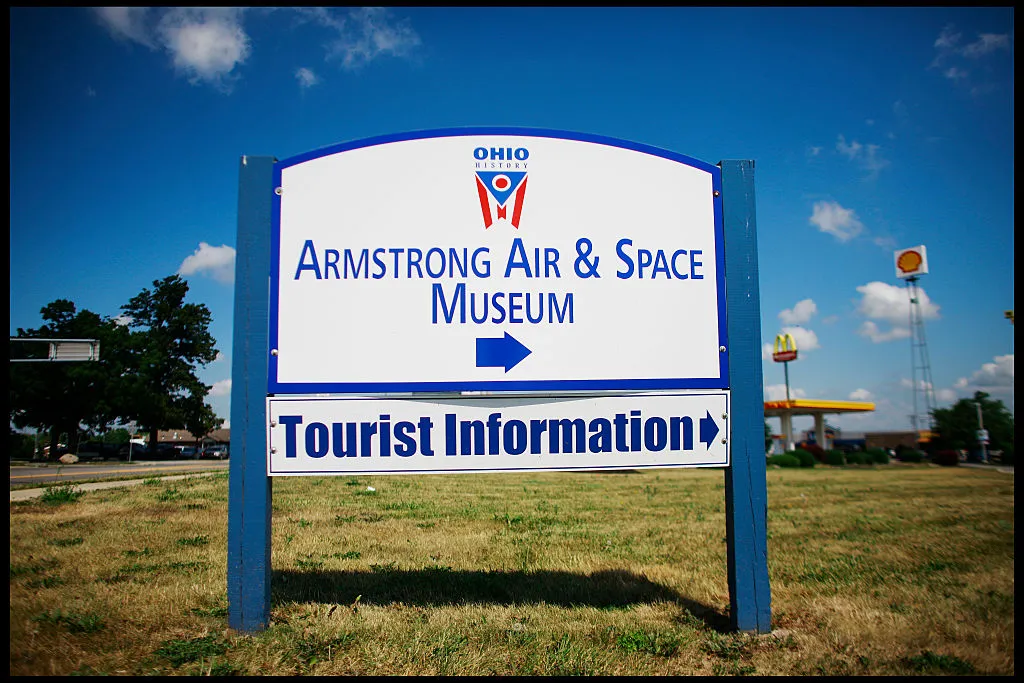 The Armstrong Air and Space Museum is in Neil Armstrong's hometown of Wapakoneta, Ohio. Credit: David Howells/Corbis via Getty Images