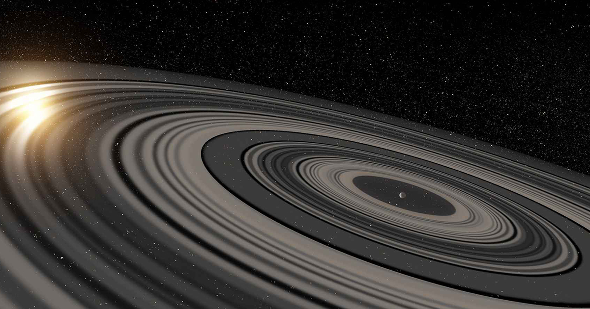 L'histoire de J1407b, la première exoplanète découverte avec des anneaux comme Saturne