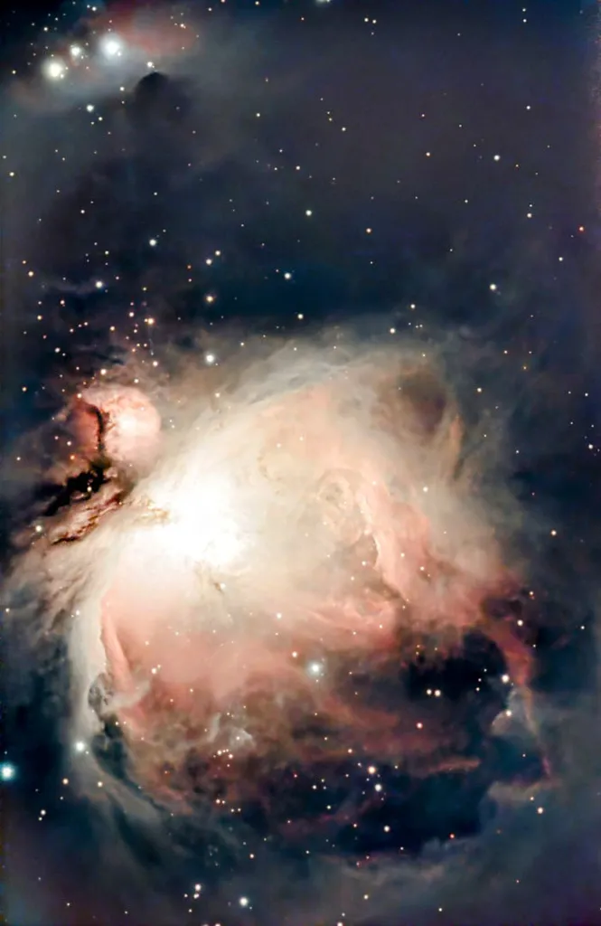 The Orion Nebula Sonia Turkington, North Reddish, Stockport, 14 January 2024 Equipment: SeeStar S50 integrated camera, telescope and mount