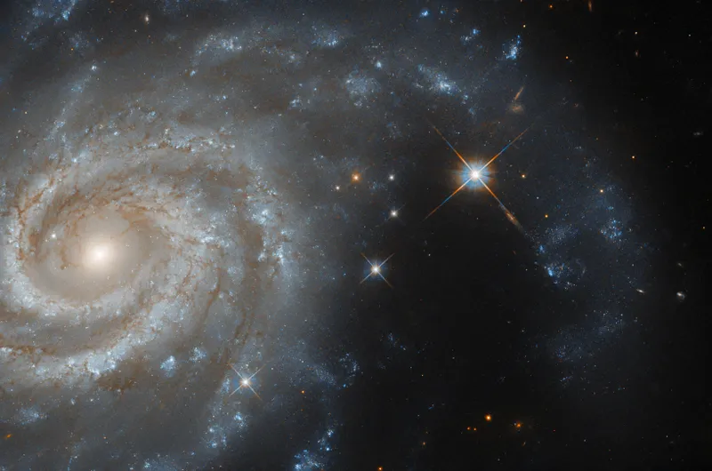 Spiral galaxy IC 438 Hubble Space Telescope, 22 January 2024 Credit: ESA/Hubble & NASA, R. J. Foley (UC Santa Cruz)
