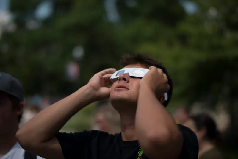 During totality, a solar eclipse plunges day into darkness. Credit: Cavan Images / Getty Images