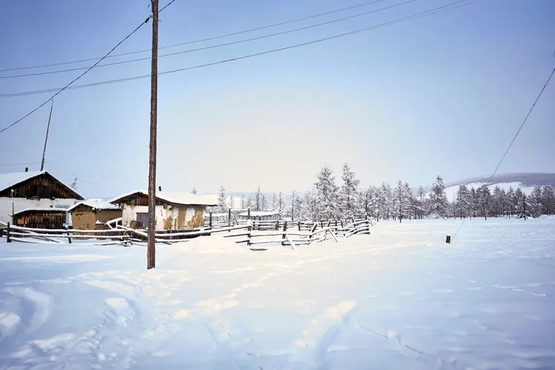 The village of Oymyakon is the coldest permanently inhabited place on Earth. Credit: Pavel Gospodinov / Getty Images