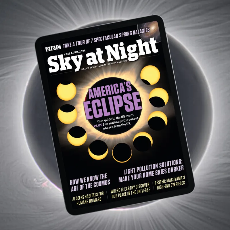 BBC Sky at Night Magazine April 2024 eclipse