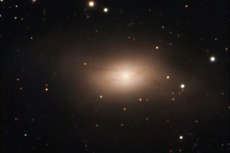 Galaxy NGC 4753. Credit: Daniel Verschatse / CCDGuide.com
