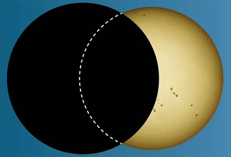 solar eclipse partial phase 02