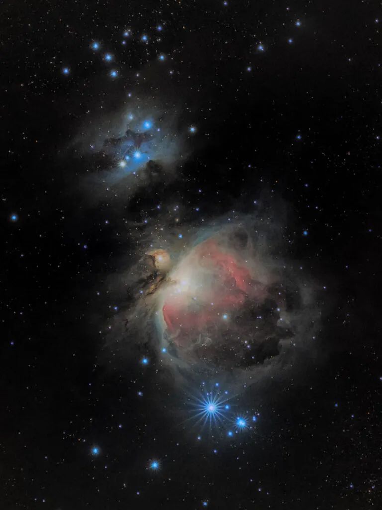 Orion Nebula Kevin Smoker, Seaford, East Sussex, 12 February 2024 Equipment: Fujifilm X-T4 camera, Fujifilm 100-400mm lens, Sky-Watcher HEQ5 Pro mount
