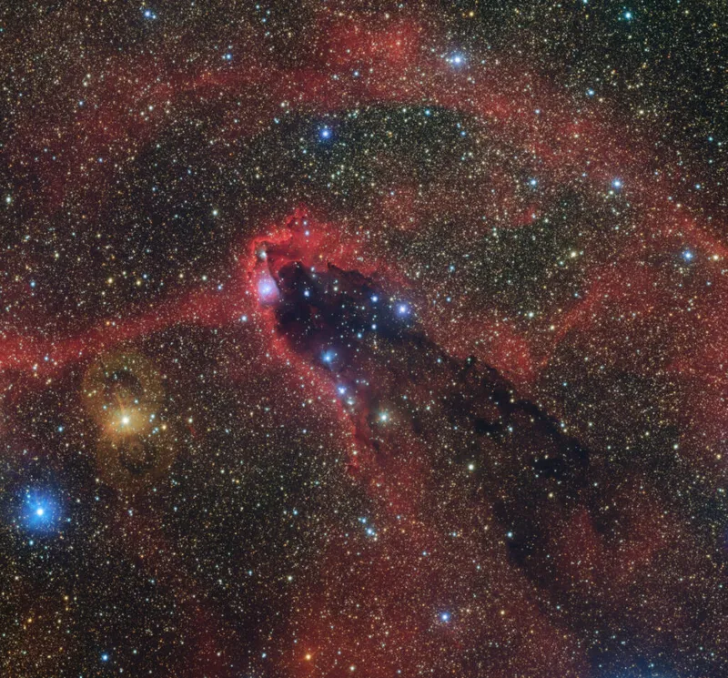 Cometary globule GN 16.43.7.0.1 VLT Survey Telescope (VST), 11 March 2004 Credit: ESO/VPHAS  team. Acknowledgement: CASU