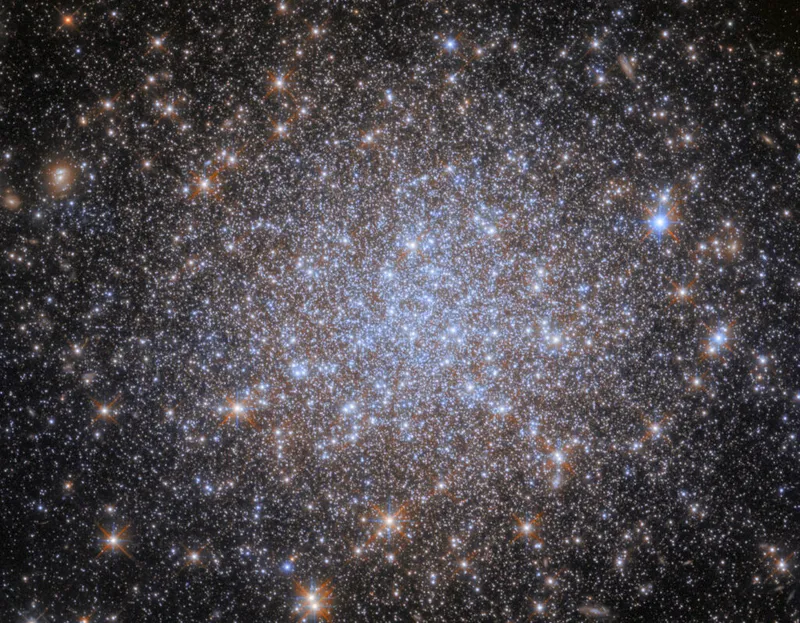 Globular cluster NGC 1841 Hubble Space Telescope, 26 February 2024 Credit: ESA/Hubble & NASA, A. Sarajedini, F. Niederhofer