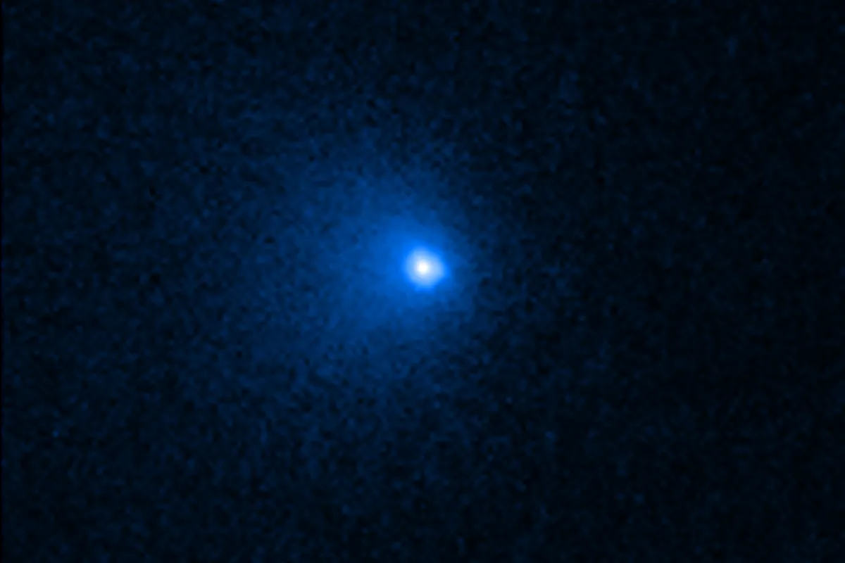 Nucleus of Comet C/2014 UN271 (Bernardinelli-Bernstein) captured by the Hubble Space Telescope. Credit: NASA, ESA, Man-To Hui (Macau University of Science and Technology), David Jewitt (UCLA). Processing: Alyssa Pagan (STScI)