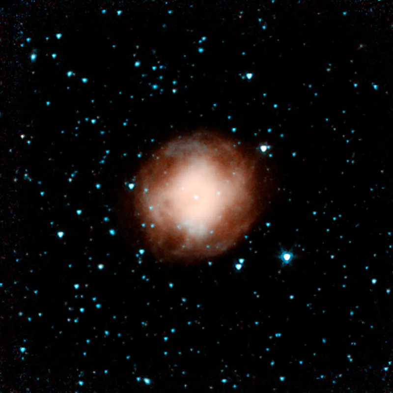 Spitzer Space Telescope image of NGC 4361. Credit: NASA/JPL-Caltech
