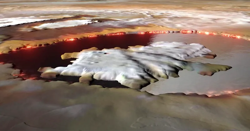 La NASA Juno ve un lago de lava liso como el cristal en la luna Io de Júpiter
