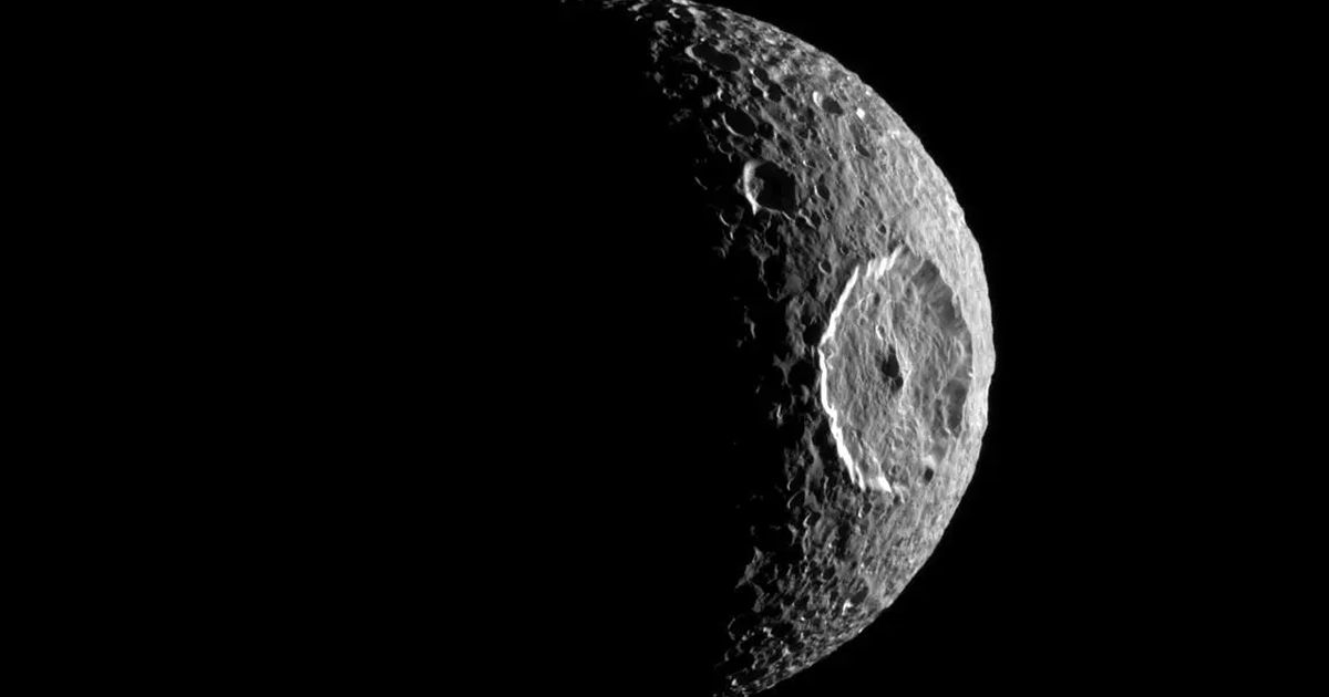 Saturn's 'Death Star' moon Mimas has a newly-found ocean, unique in the search for life beyond Earth