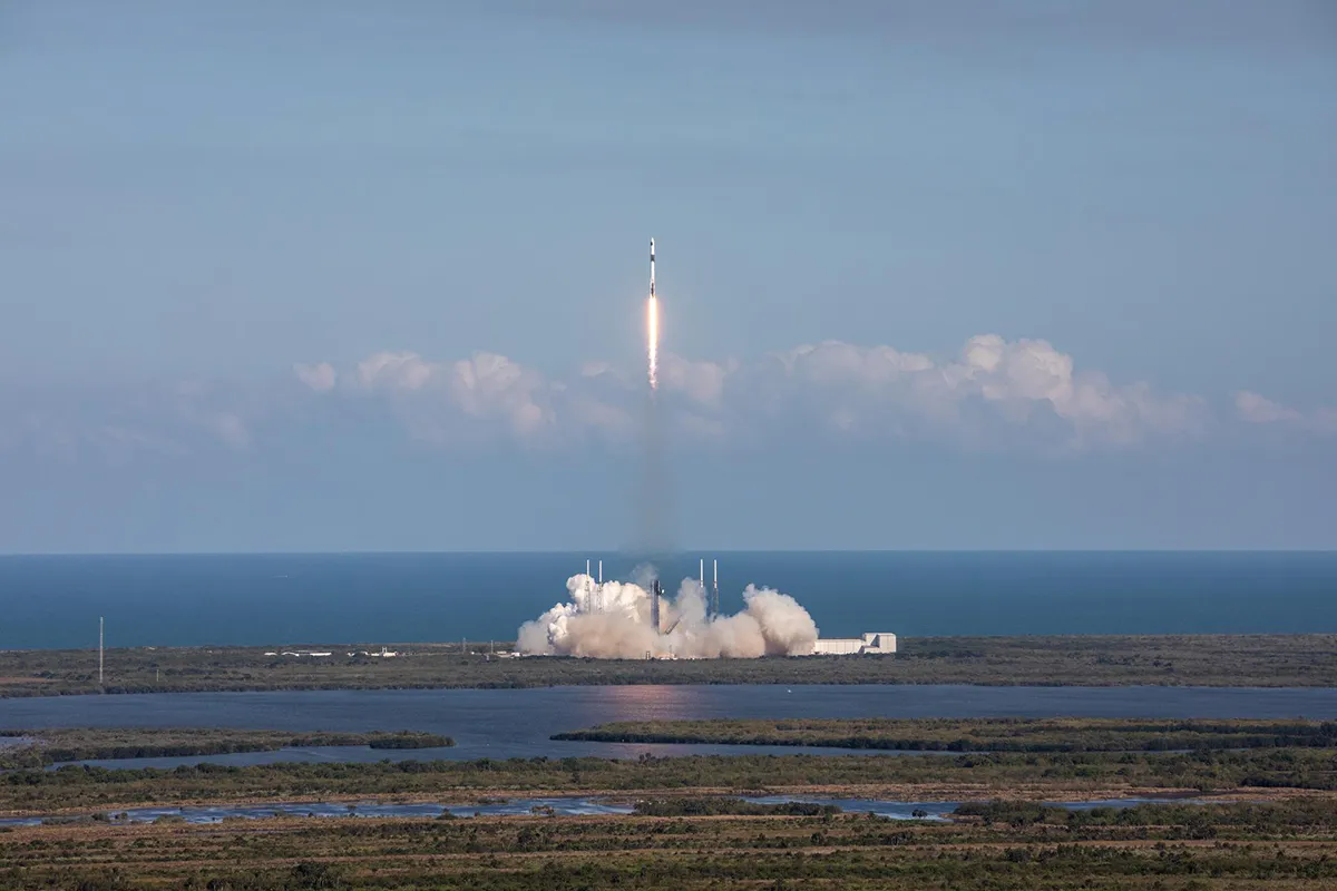 Sen’s 4K camera system launched aboard a SpaceX supply ship on 21 March 2024, headed for the International Space Station. The company intends to provide a 24/7 livestream of Earth from the ISS. Credit: Sen