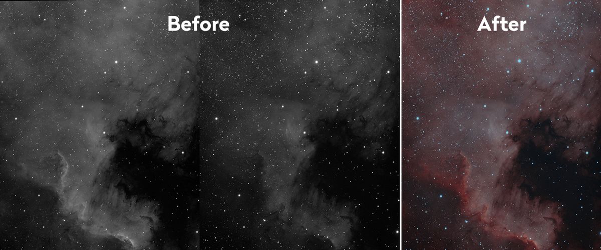 How to colourise your monochrome narrowband astrophotos | BBC Sky at ...