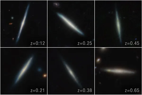 Webb Telescope study of edge-on disk galaxies | BBC Sky at Night Magazine