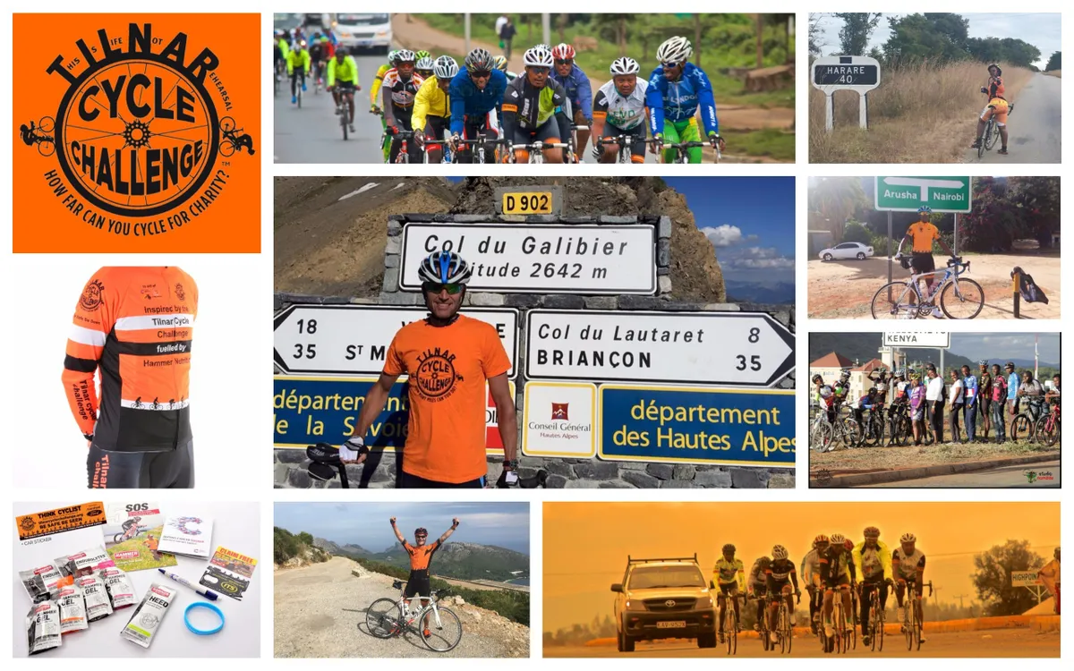 International Cyclists Collage