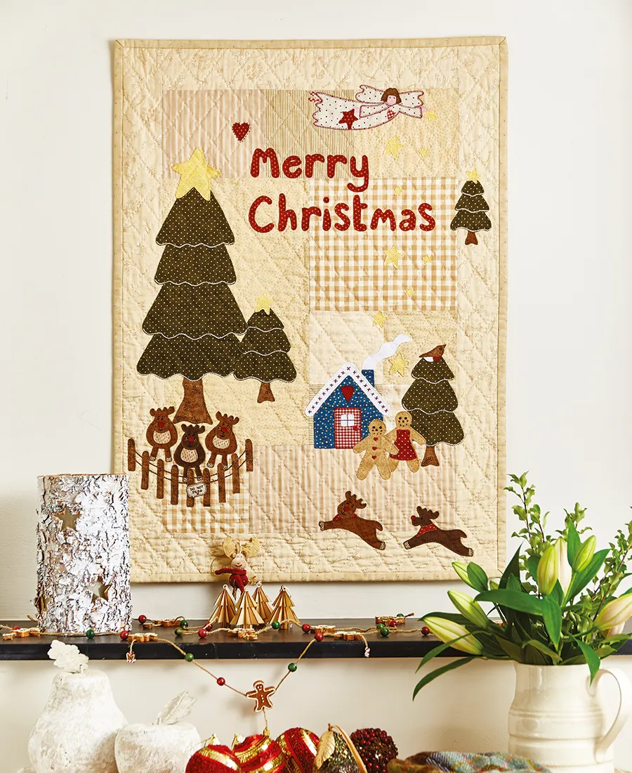 Free printable christmas sewing patterns applique quilt