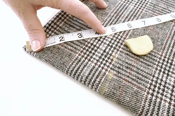 Circle cape sewing pattern step 3