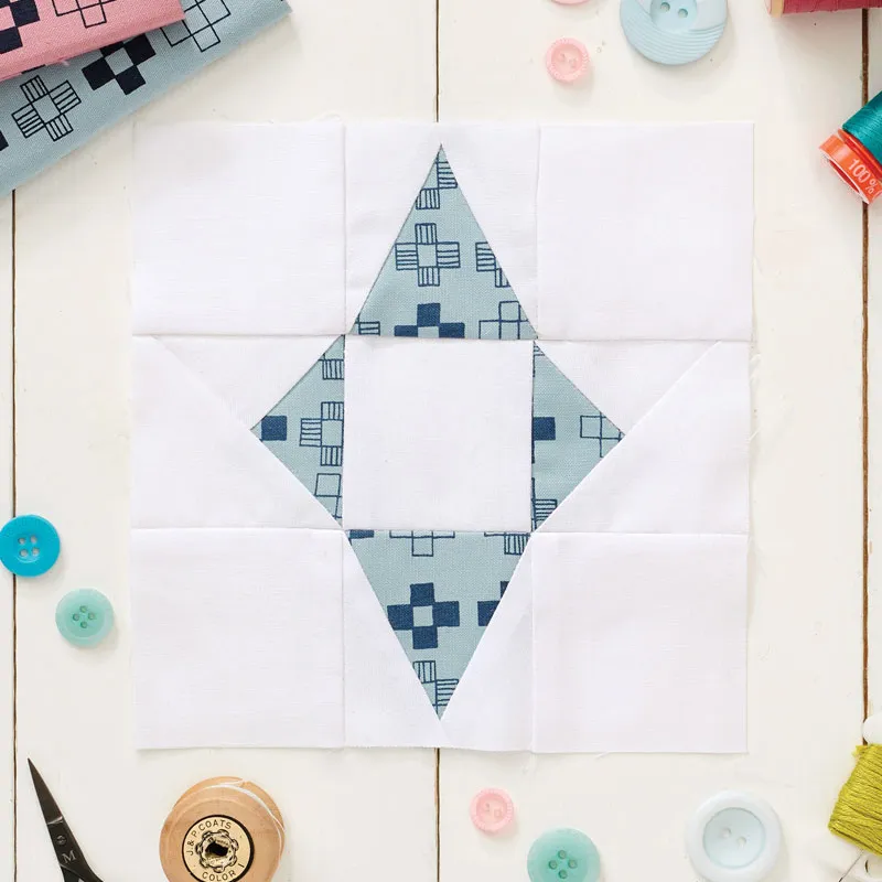 Courthouse Steps Quilt Pattern block 3