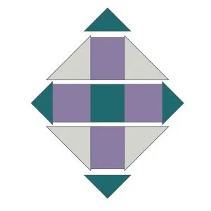 Free Cross Quilt Pattern Fig 2