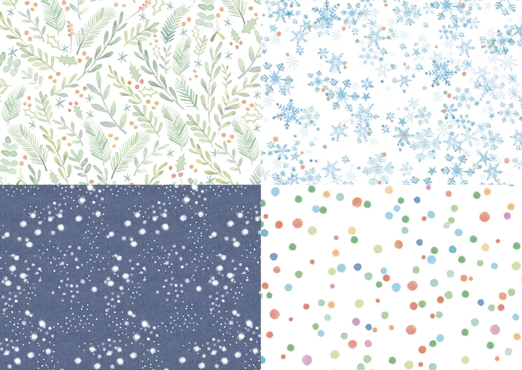 Free The SnowmanTM patterned papers