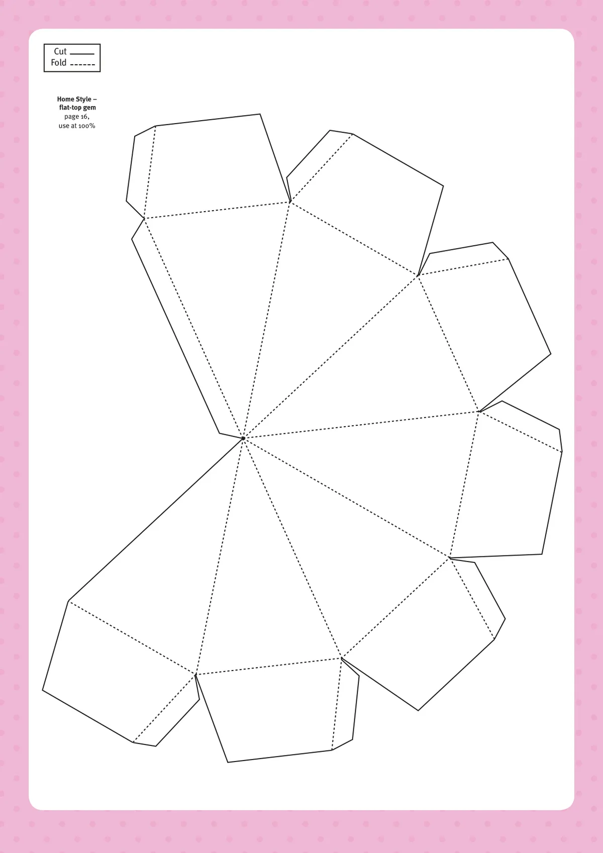 Free geometric baubles templates 04