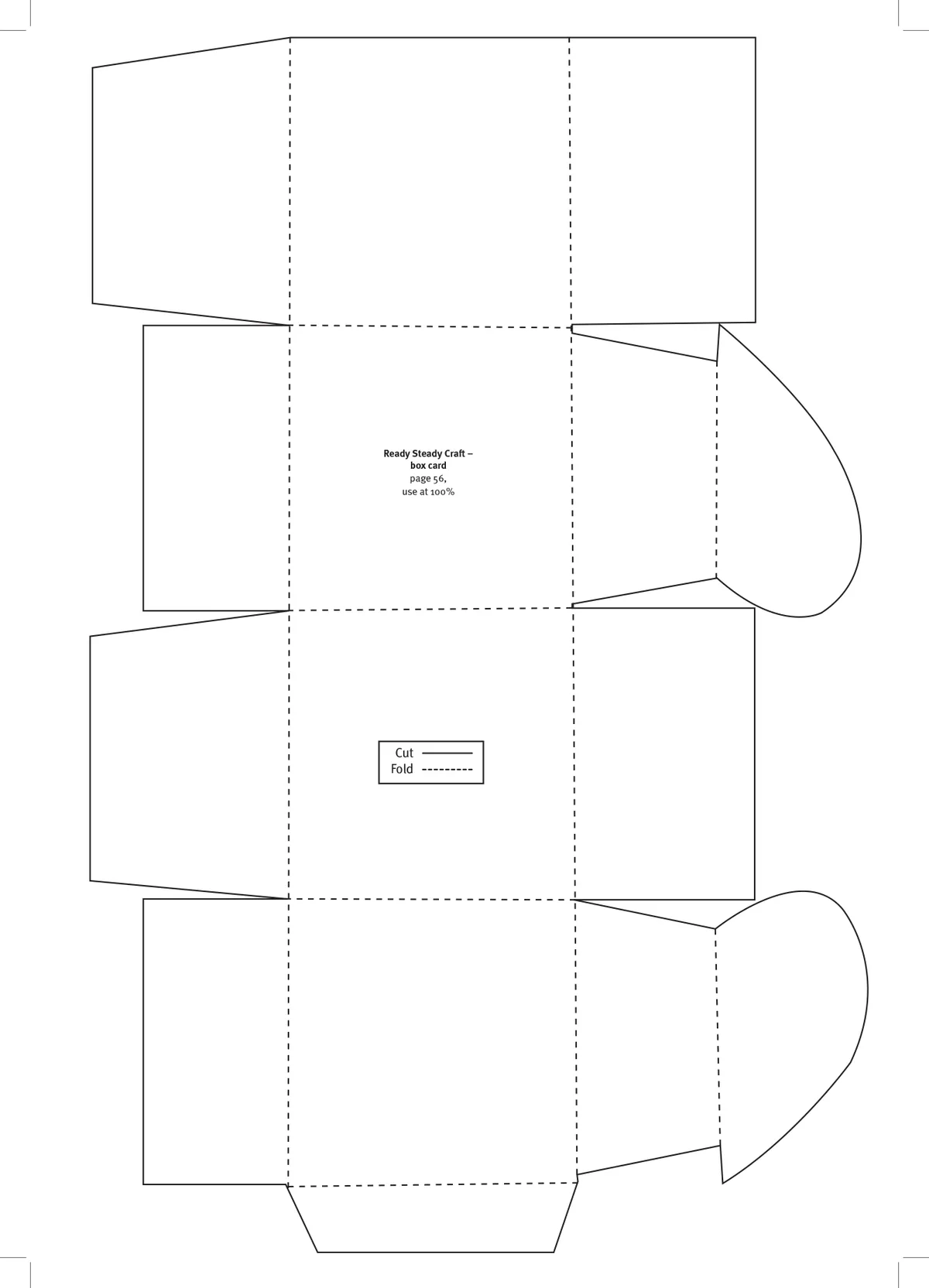 Free tea caddy and Halloween coffin templates 07