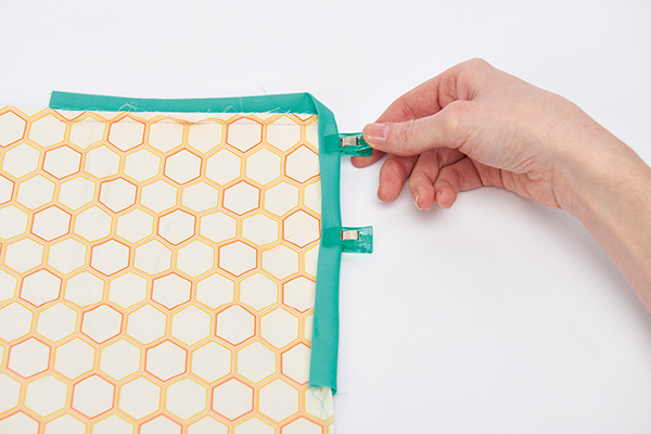 How to bind a quilt step 3