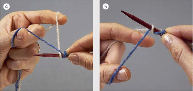 How to do Brioche-stitch-steps-4-5